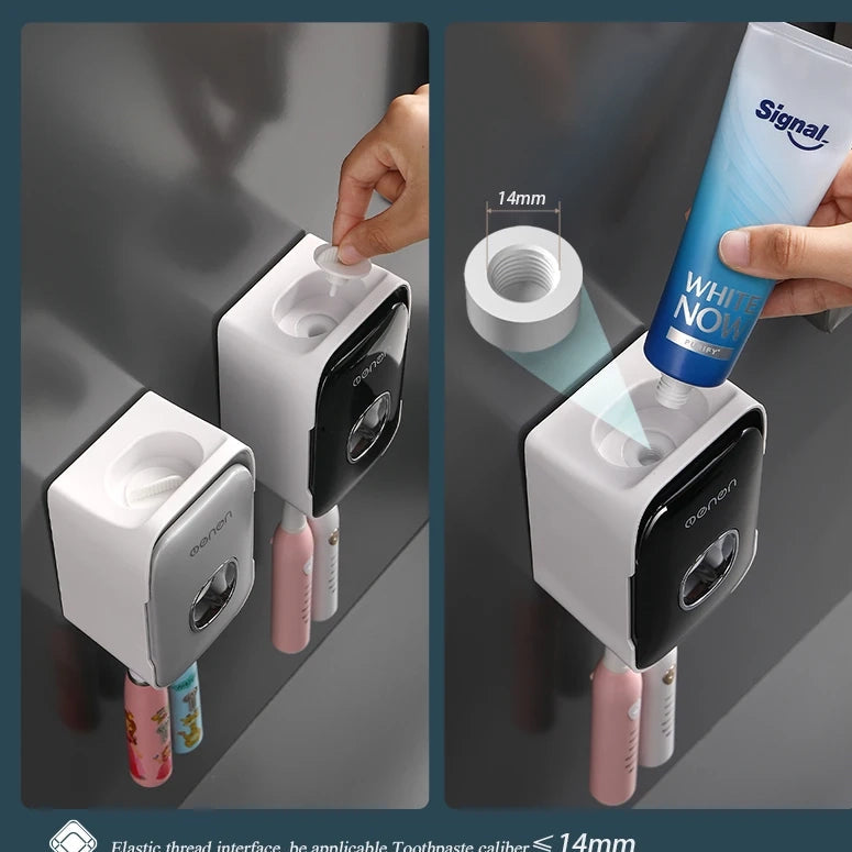 Automatic Toothpaste Dispenser and Holder