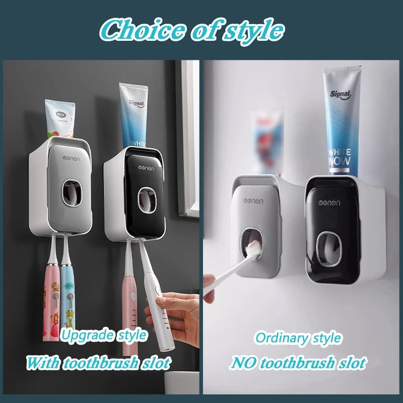 Automatic Toothpaste Dispenser and Holder